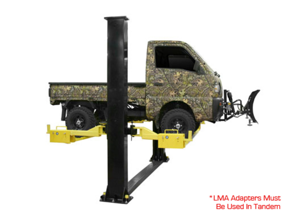 Atlas Lawn Mower Adapter for 2 Post Lifts