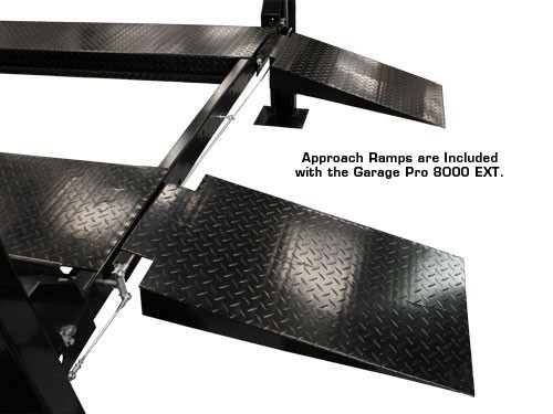 Atlas Garage Pro 8,000 EXT 4 Post Car Lift ramps