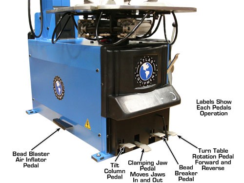 Atlas TC755 Tire Changer Parts