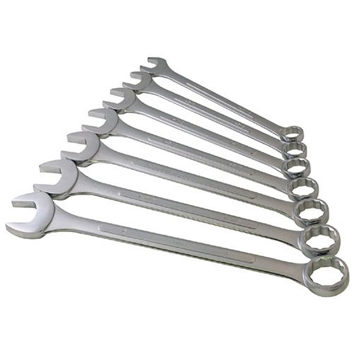 7-PC SAE RAISED PANEL JUMBO COMBI WRENCH SET
