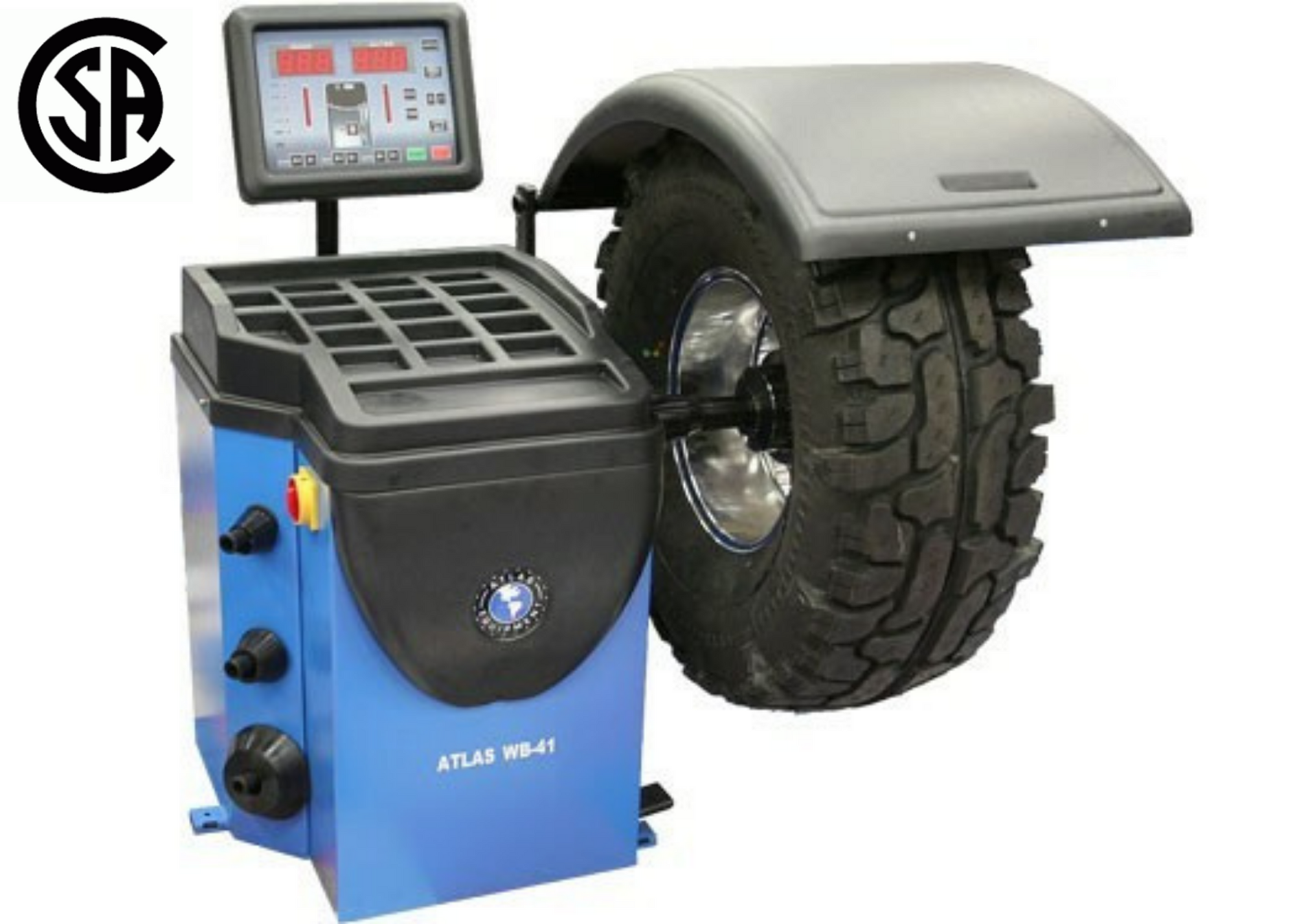 ATLAS WB41 Self-Calibrating Computer Wheel Balancer