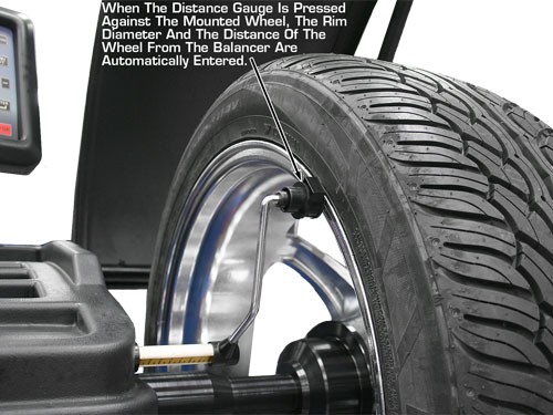 ATLAS WB49 Self-Calibrating Computer Wheel Balancer