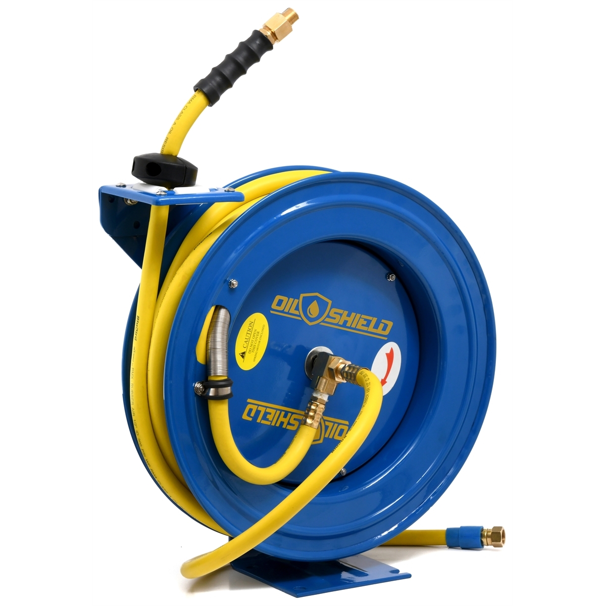 BluBird OS Air Hose Reel w/ OS Air Hose 1/2 in. x 50