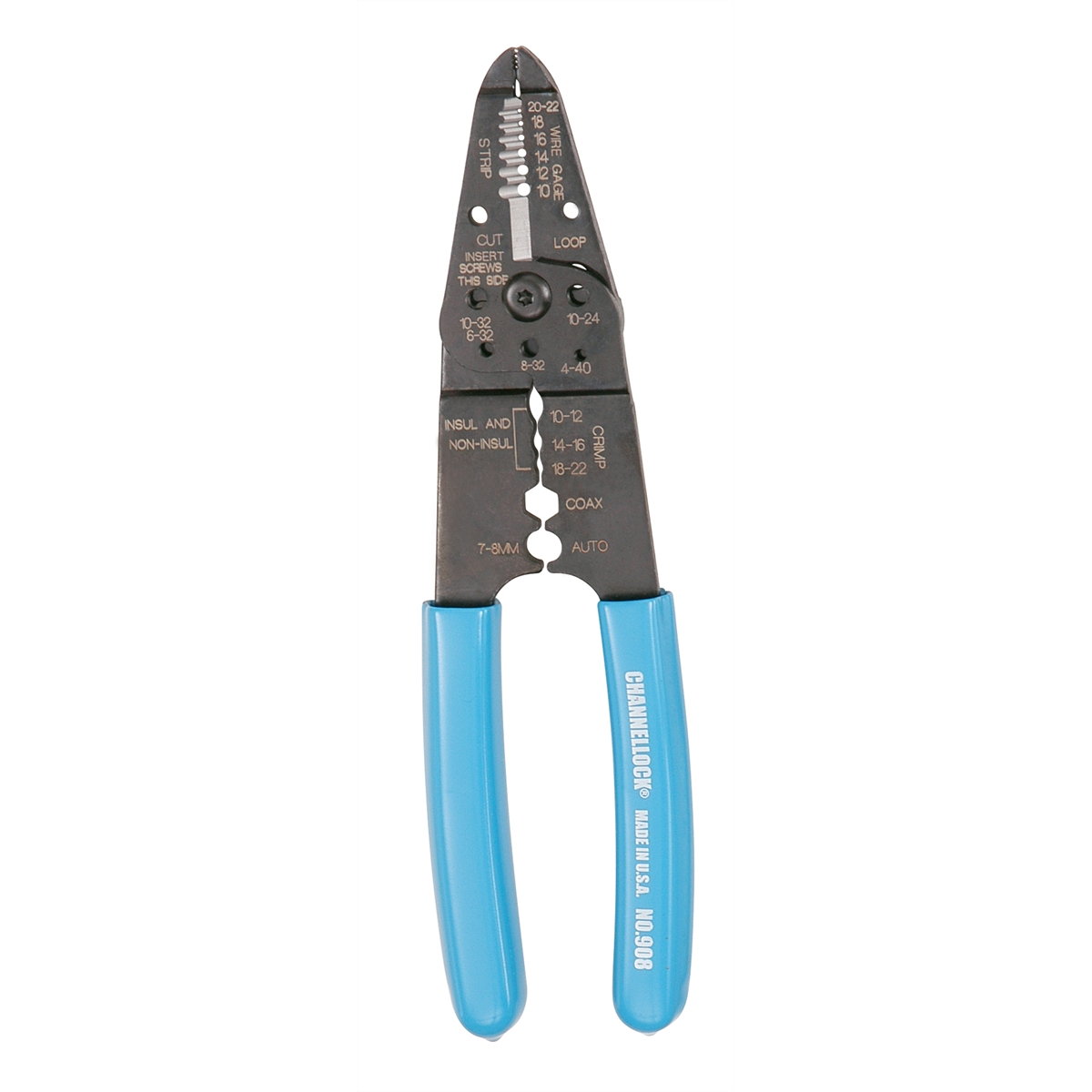 WIRE STRIPPER / CUTTER / CRIMPER 8-1/2"