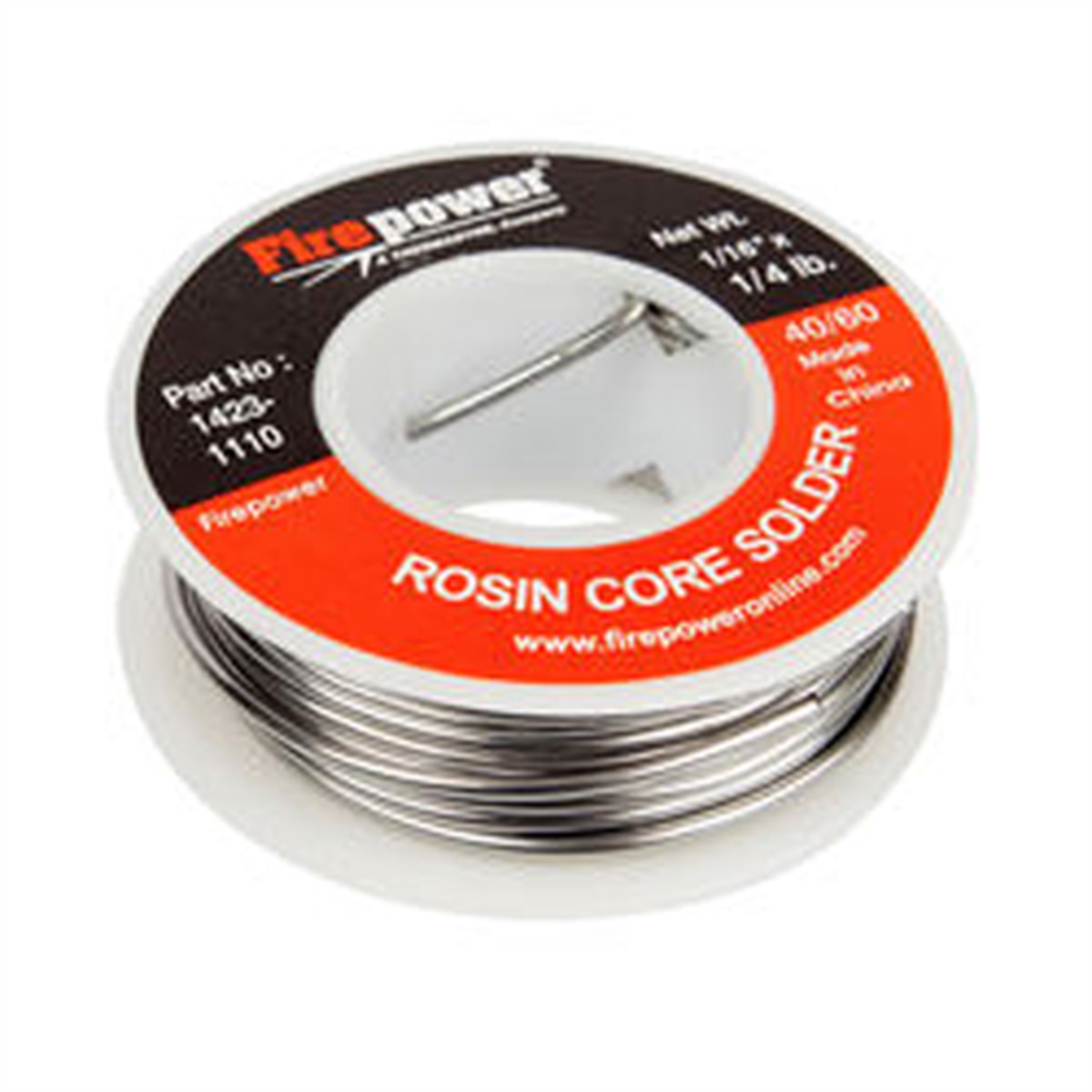 SOLDER, ROSIN FLUX CORE, 40/60 1/16" SOLDER, ROSIN FLUX CORE, 40/60 1/16"
