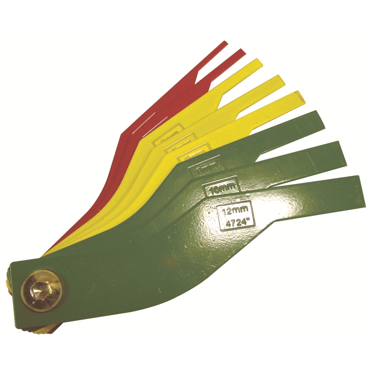 8PC COLOR CODED BRAKE THICKNESS GUAGE 8PC COLOR CODED BRAKE THICKNESS GUAGE