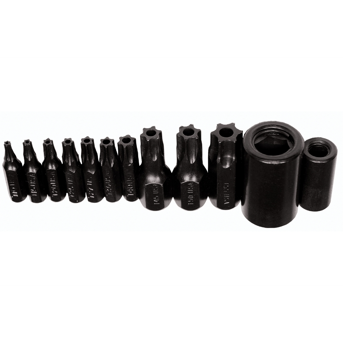 MASTER TAMPER PROOF TORX SET T10-T55 BITS - ATLAS Auto Equipment