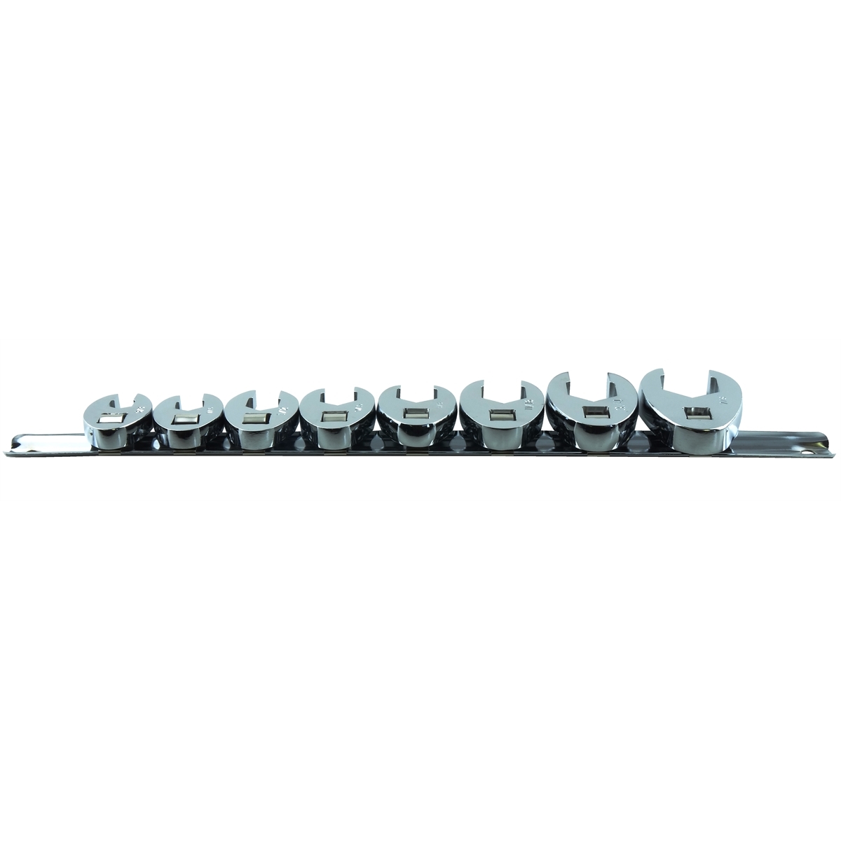 CROWFOOT FLARE NUT SET SAE 8 PC 3/8IN. DRIVE