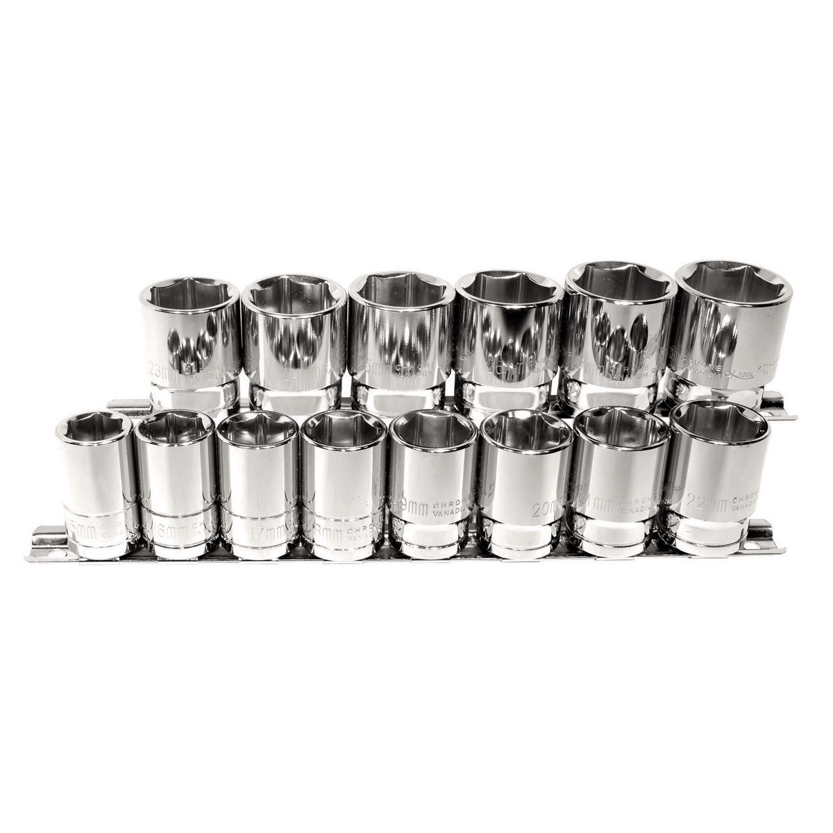 SOC SET 1/2" DR 14 PC MM