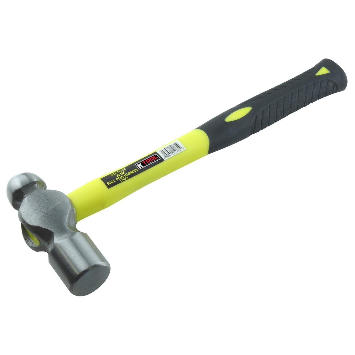 32 oz. Ball Peen Hammer with Fiberglass Handle