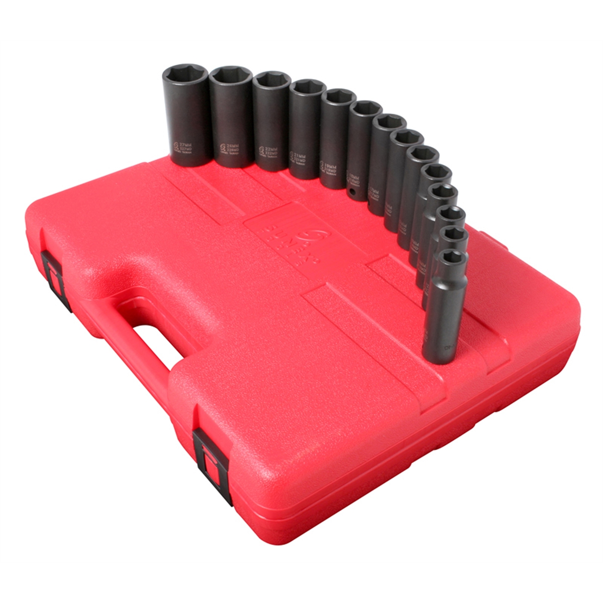 1/2" Drive 14 Piece Metric Deep Impact Socket Set 1/2" Drive 14 Piece Metric Deep Impact Socket Set