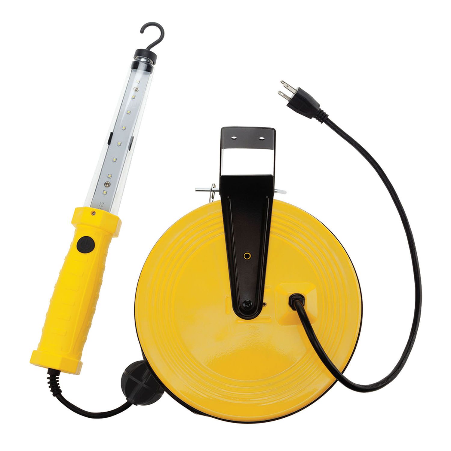 Bayco SL-866 1,200 Lumen LED Work Light with Magnetic Hook on Retractable Reel Bayco SL-866 1,200 Lumen LED Work Light with Magnetic Hook on Retractable Reel