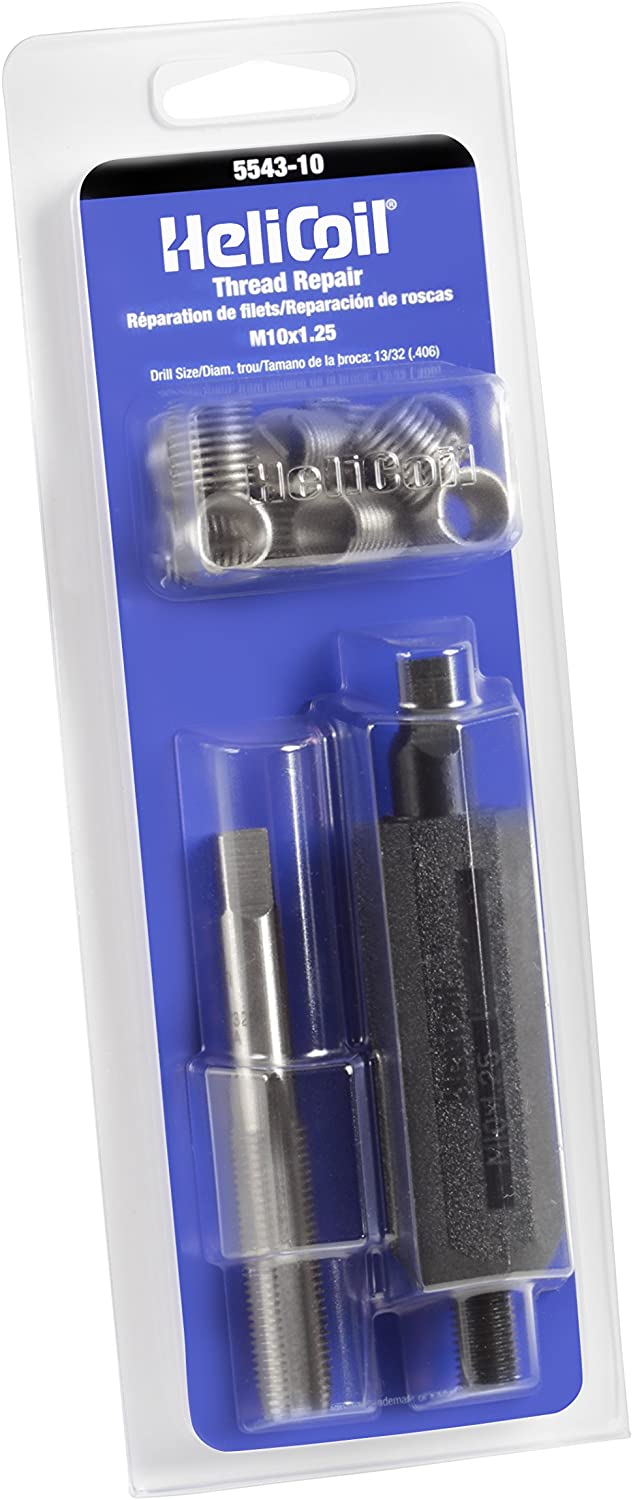 Helicoil 554310 M10 x 1.25 Metric Fine Thread Repair Kit ATLAS Auto