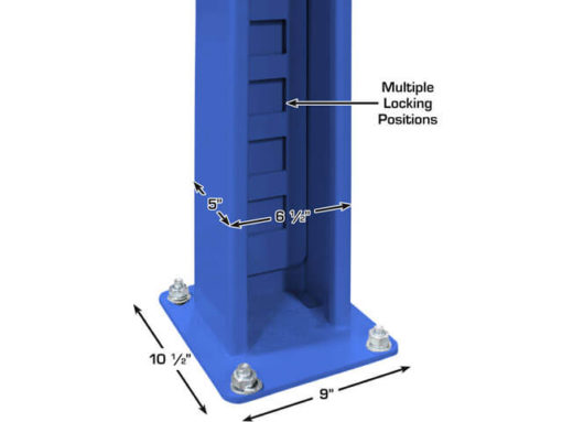 ATLAS 14,000lbs Capacity Lift with Bolt-on Alignment Kit and Two Rolling Jacks ATLAS 14,000lbs Capacity Lift with Bolt-on Alignment Kit and Two Rolling Jacks