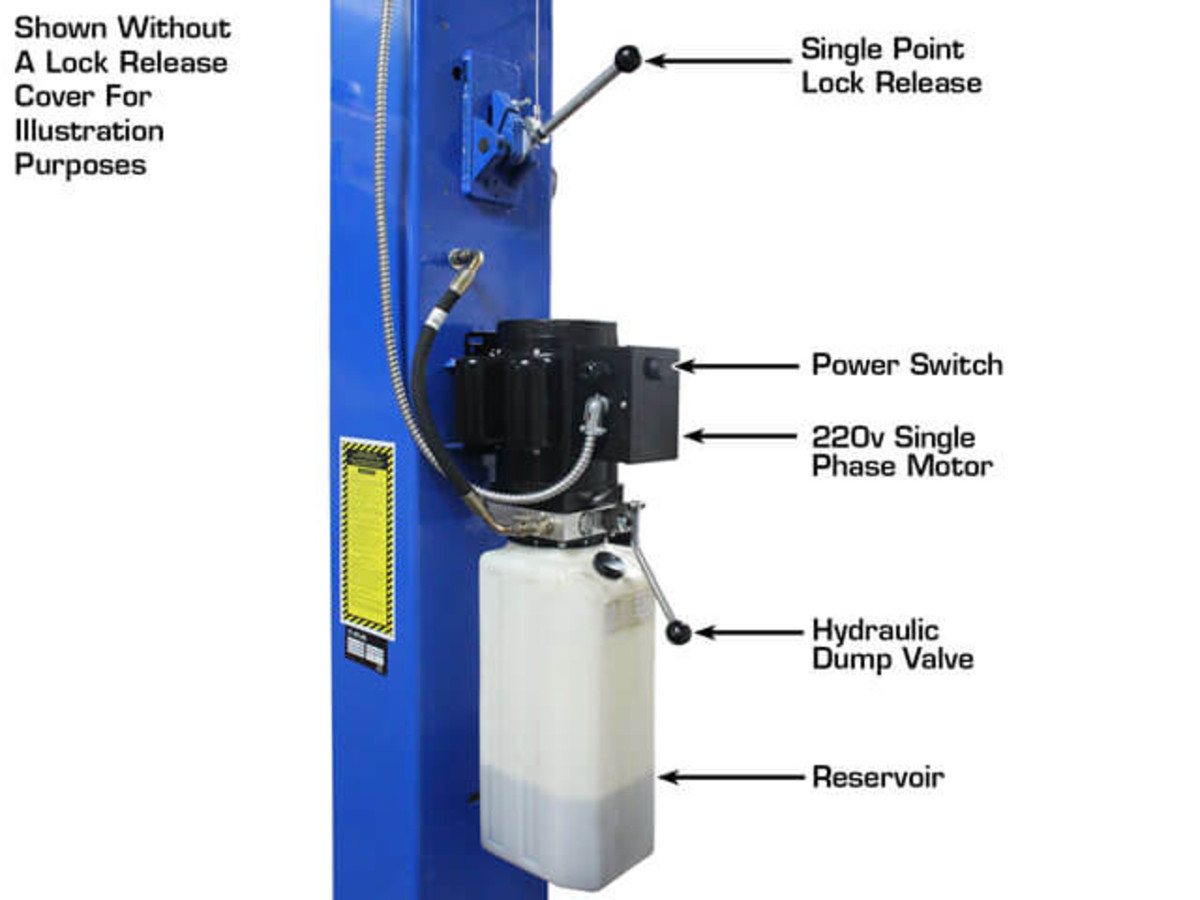 ATLAS Pro9D Overhead 9,000 lbs. Capacity 2 Post Lift
