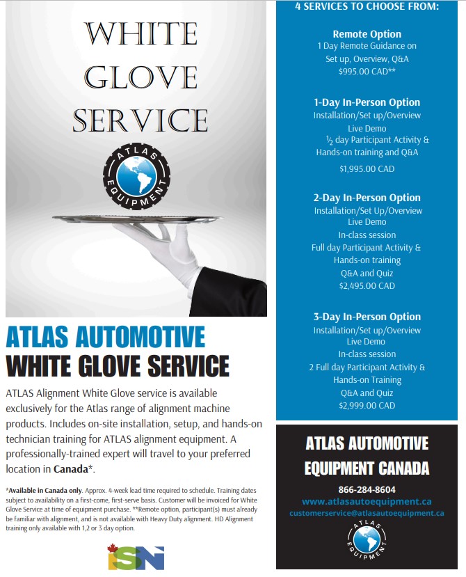 Atlas Alignment White Glove Service