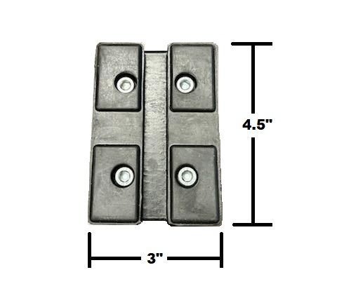 Slotted Rubber Adjustable Adapters, 2åäÌÝ? Peg (Set of 4)