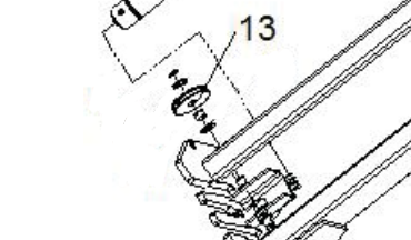 Cable pulley - Atlas PVL-9BP/PVL 12 - XSZ-1-02-11 Cable pulley - Atlas PVL-9BP/PVL 12 - XSZ-1-02-11