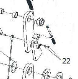 Nut M4 - Atlas PVL-9BP - 0203002