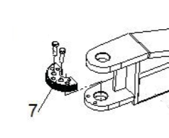 Anti-rotating gear - Atlas PVL-9BP/PVL 10/PVL 10H/PVL 12/PVL 15 - Z23A310001 Anti-rotating gear - Atlas PVL-9BP/PVL 10/PVL 10H/PVL 12/PVL 15 - Z23A310001