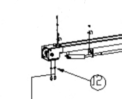 Flange nut M10 - PVL 10 & PVL 10H - 0204030 Flange nut M10 - PVL 10 & PVL 10H - 0204030