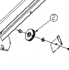 Cable pulley - PVL 10 & PVL 10H - Z23A110001T