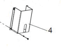 Latch cover - Atlas  PVL 12 - Z23G122100 Latch cover - Atlas  PVL 12 - Z23G122100