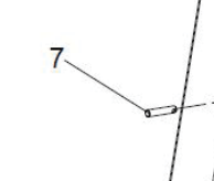 Latch shaft - Atlas  PVL 12 - Z23G140301 Latch shaft - Atlas  PVL 12 - Z23G140301