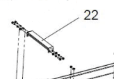 Restric shelf - Atlas  PVL 12 - Z23G413000 Restric shelf - Atlas  PVL 12 - Z23G413000
