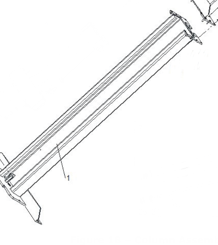 Column weldment - Atlas PVL 15 - Z22A111000 Column weldment - Atlas PVL 15 - Z22A111000
