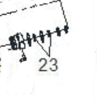 Guiding ring 32X5.6X2.5 - Atlas PVL 15 - 0305005 Guiding ring 32X5.6X2.5 - Atlas PVL 15 - 0305005