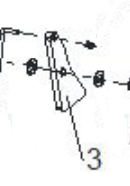 Lock latch lever - Atlas PVL 15 - Z22A221201 Lock latch lever - Atlas PVL 15 - Z22A221201