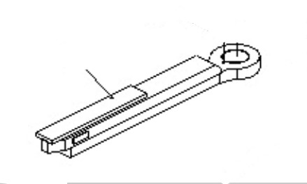 SHORT ARM OUTER EXTENSION for PVL10&PVL10H (ATEATTDP-Z23A323000AM)