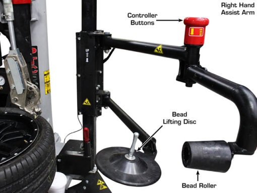 Platinum Deluxe Center Post Tire Changer