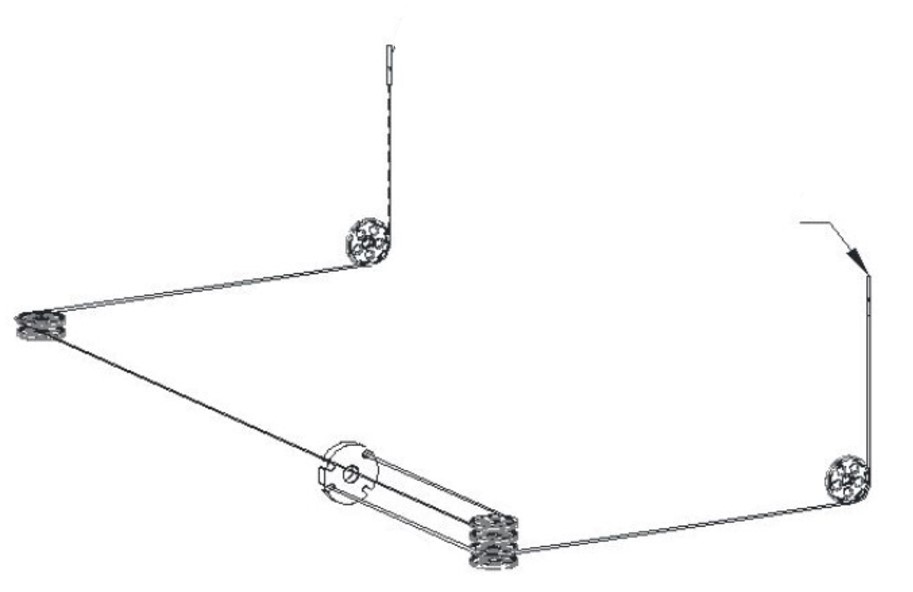 CABLE B L=5040 for PVL14 (ATEATTDP-Z72C2850200)