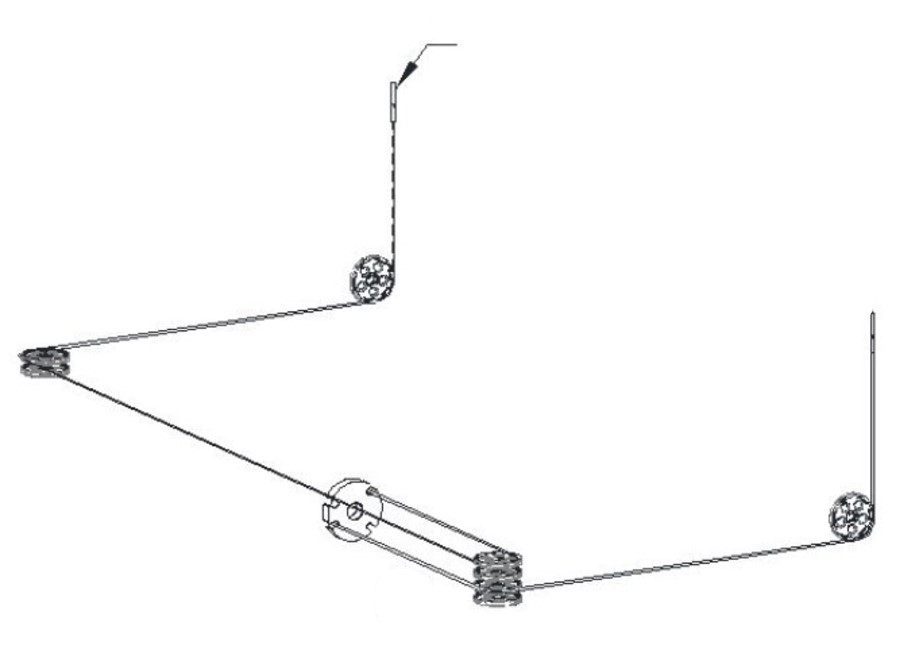 CABLE C L=10345 for PVL14 (ATEATTDP-Z72C2850300)