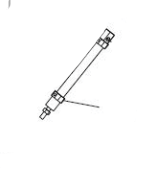 LATCH RELEASE CYLINDER FOR PVL14OF-EXT LATCH RELEASE CYLINDER FOR PVL14OF-EXT