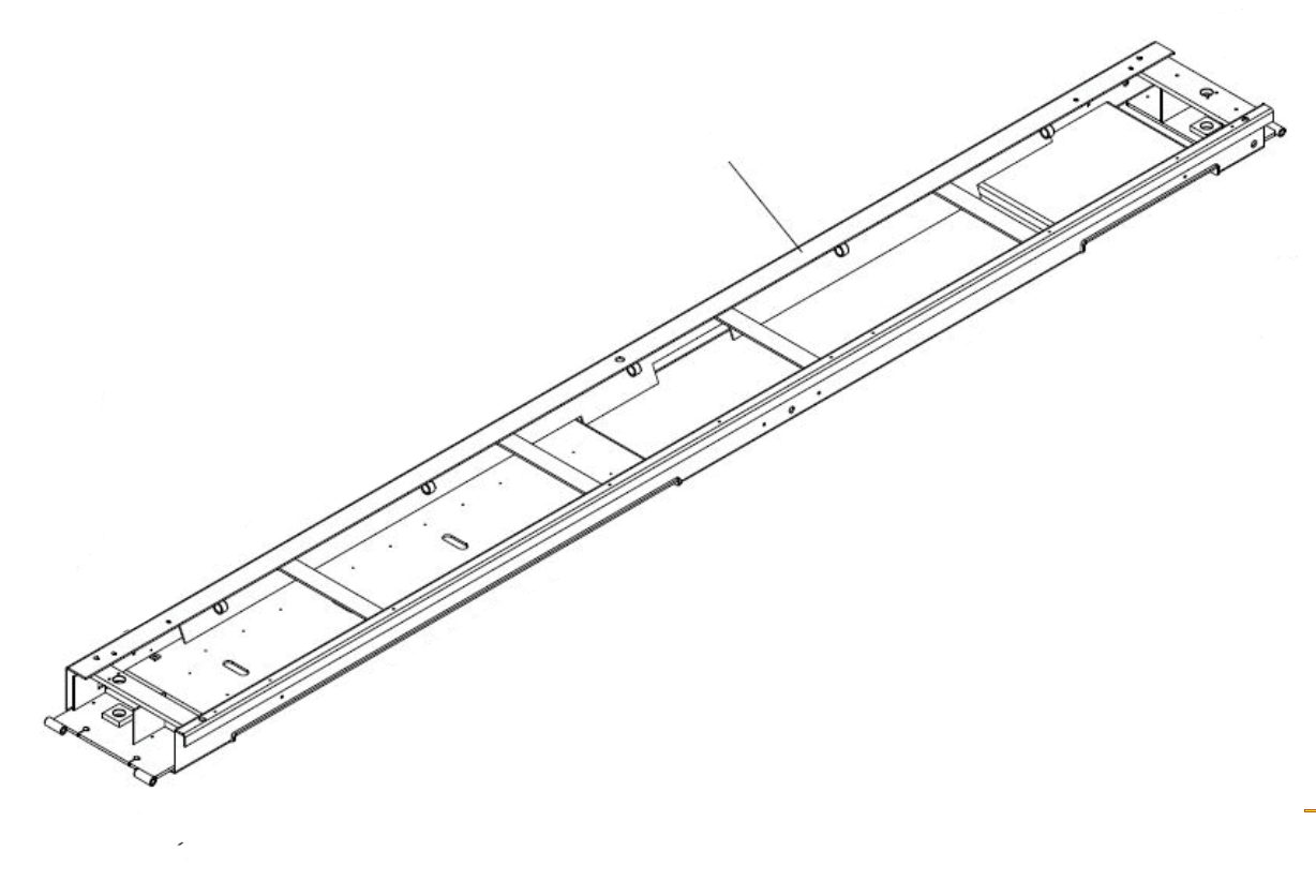 RUNWAY WELDMENT for PVL14OF-EXT RUNWAY WELDMENT for PVL14OF-EXT