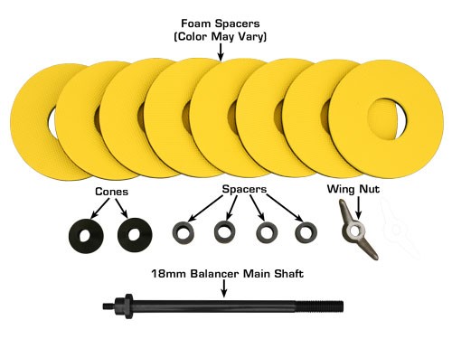 Atlas Motorcycle XLT Kit for Wheel Balancer Parts Atlas Motorcycle XLT Kit for Wheel Balancer Parts
