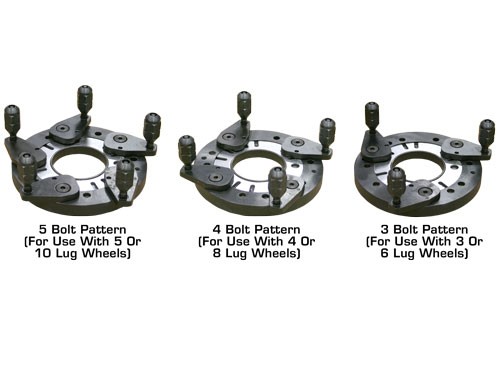 Atlas Universal Lugcentric Adapter (40mm Shafts) for Wheel Balancer