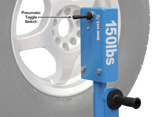 Atlas WBAWL Pneumatic Wheel Lift (for Wheel Balancers) Atlas WBAWL Pneumatic Wheel Lift (for Wheel Balancers)