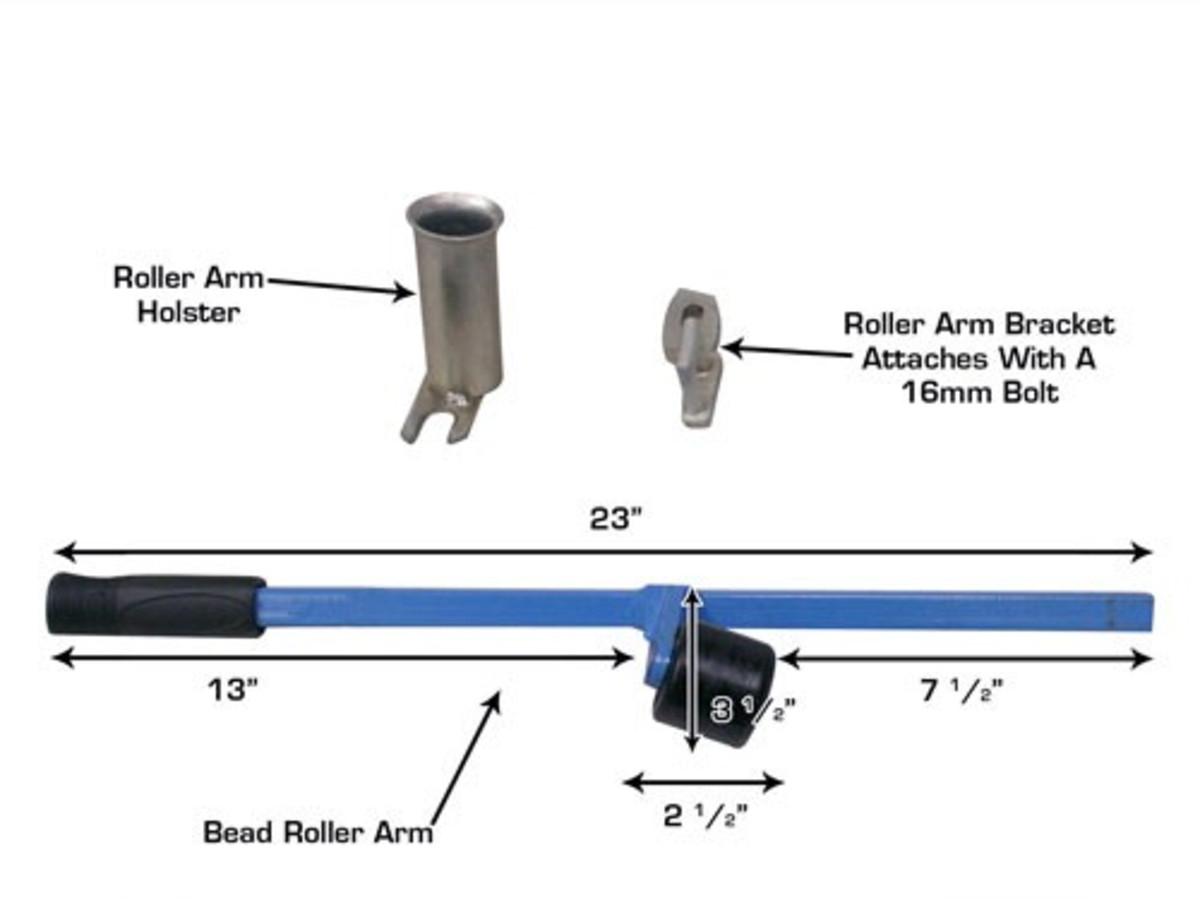 Atlas Tire Changer Manual Bead Roller Arm