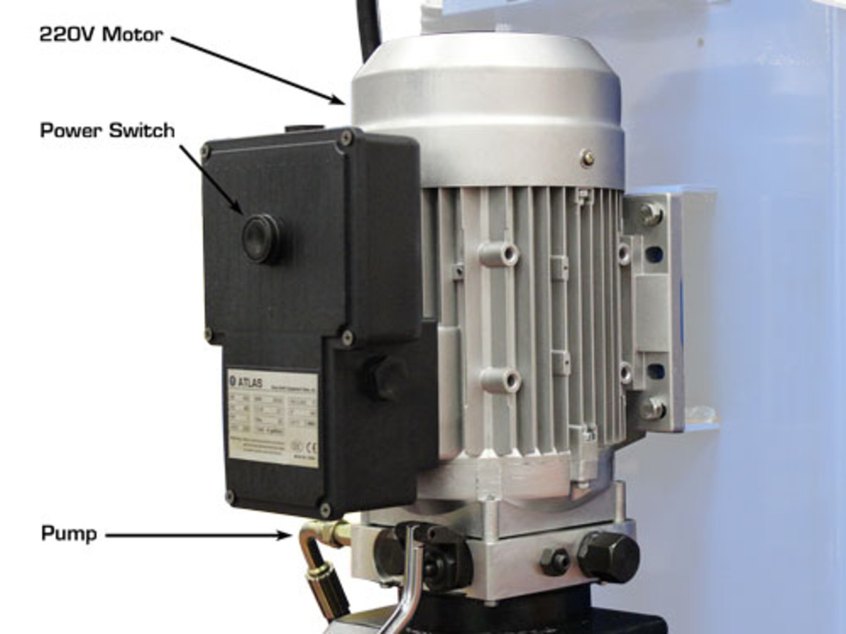 ATLAS 414 14,000 Lbs. Capacity Commercial Grade 4 Post Lift