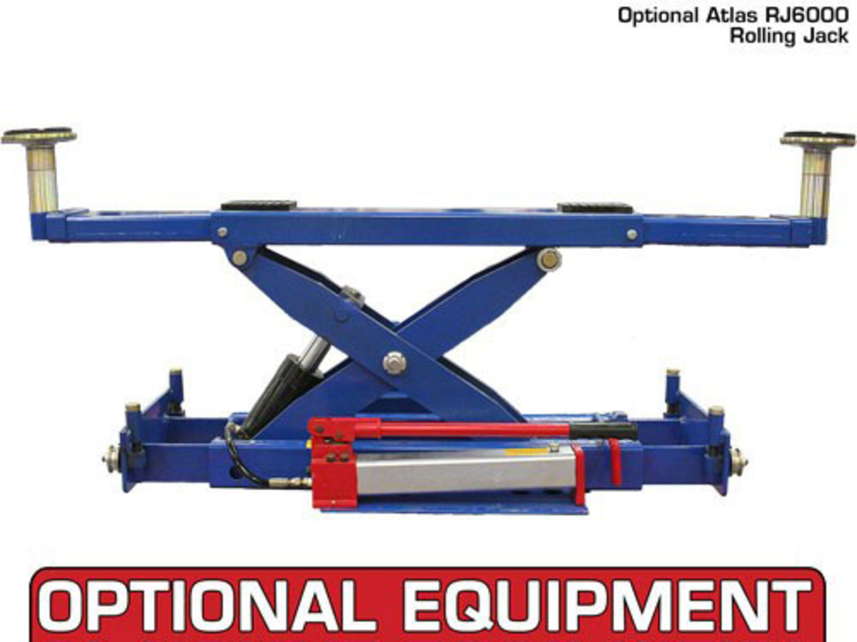 ATLAS 414 14,000 Lbs. Capacity Commercial Grade 4 Post Lift