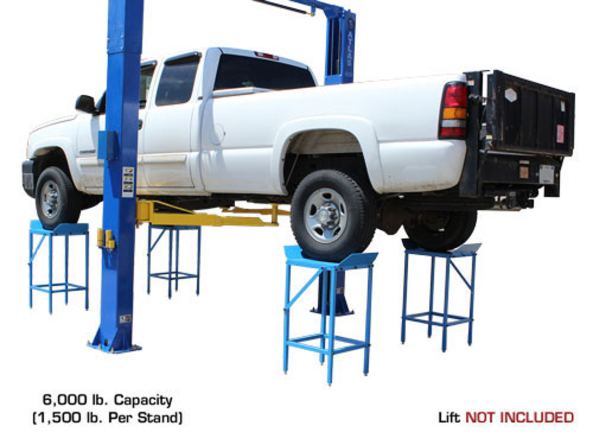Vehicle Wheel Stands 6,000 Lbs. Capacity