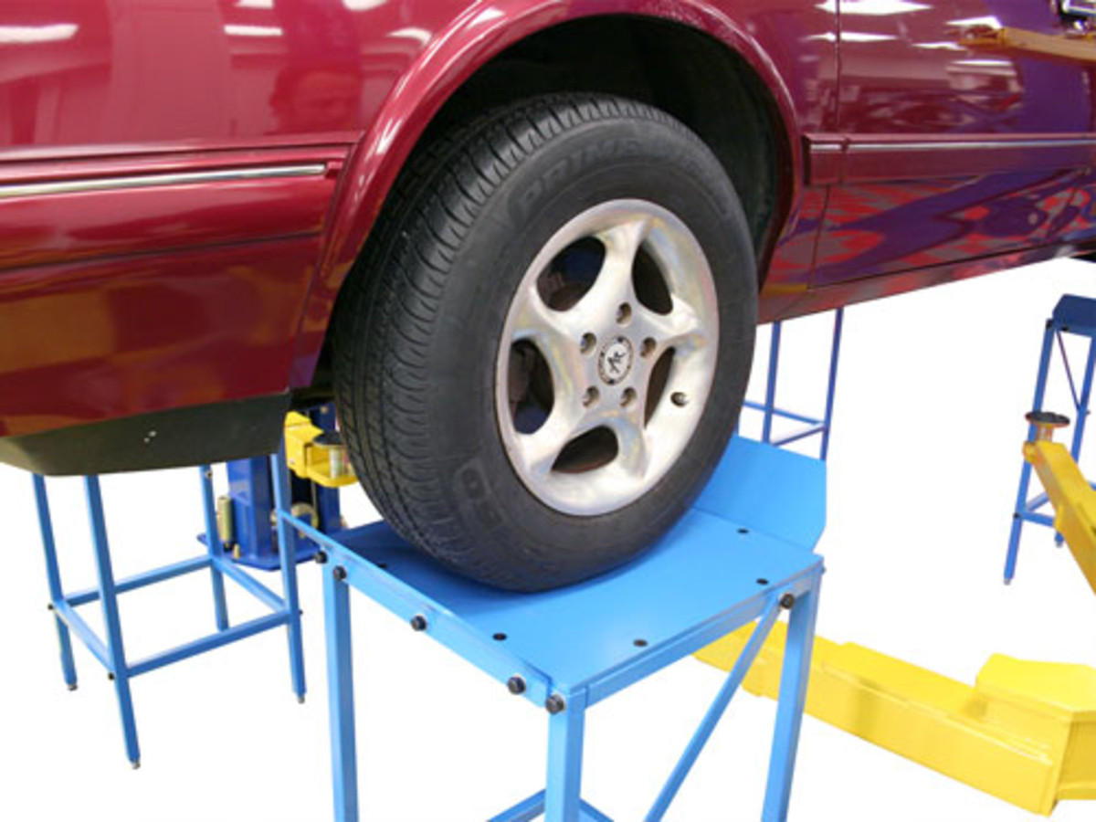 ATLAS Vehicle Wheel Stands 6,000 Lbs. Capacity