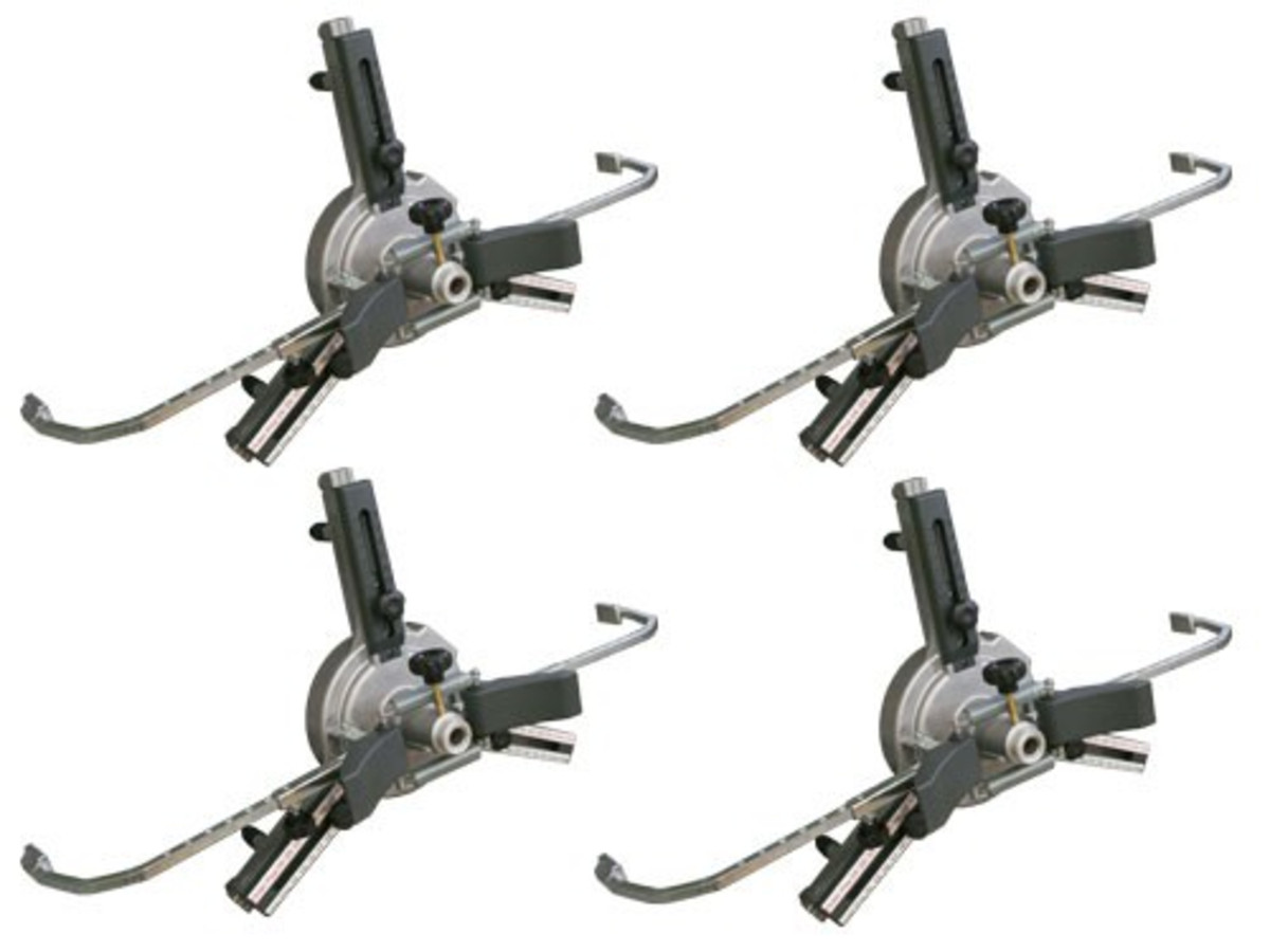 ATLAS Fast Clamp Three Point 10"-24" Non-Runout Wheel Clamps (Set Of 4) ATLAS Fast Clamp Three Point 10"-24" Non-Runout Wheel Clamps (Set Of 4)