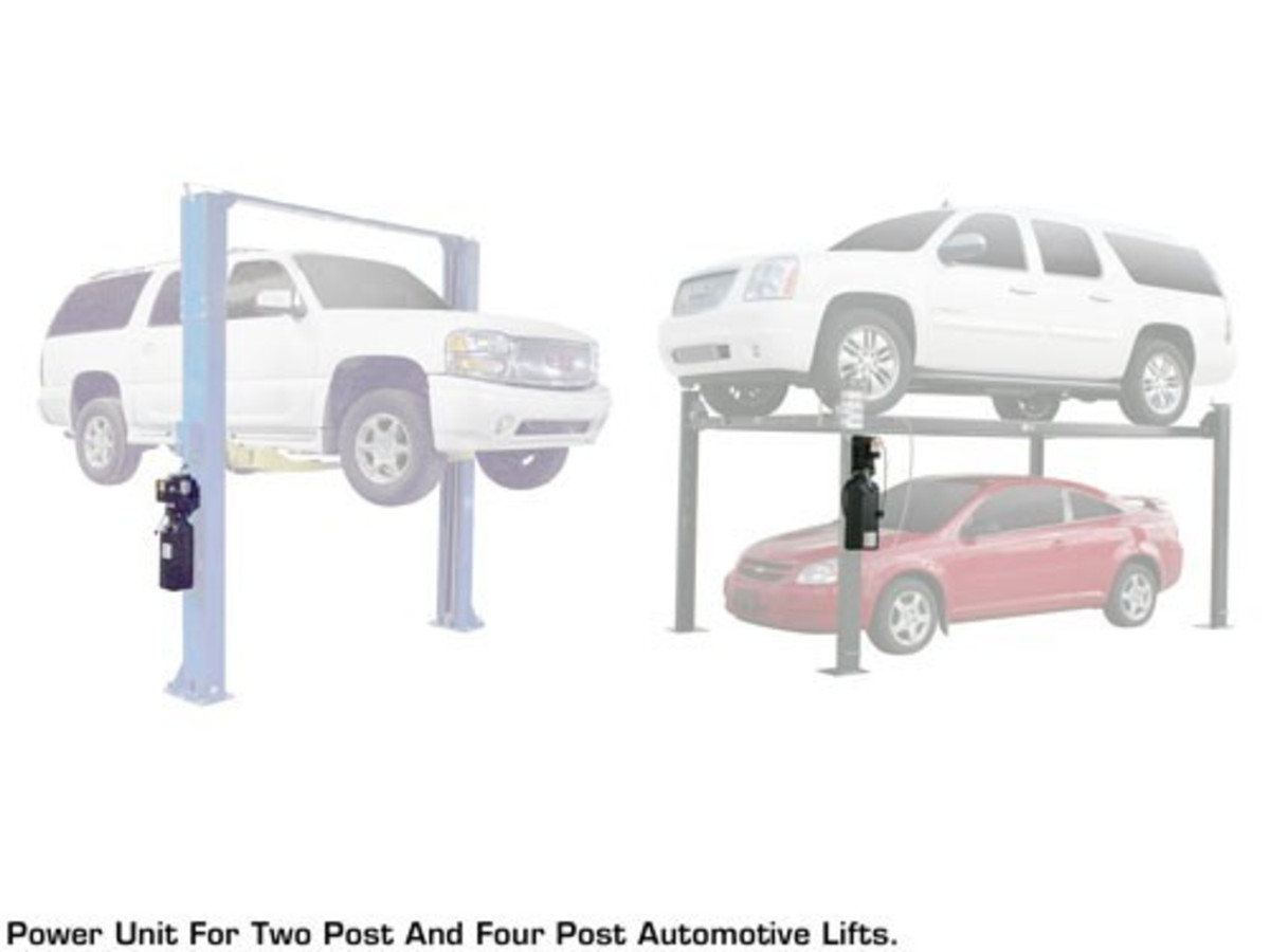 Electric/Hydraulic 220V Single Phase 60Hz 3HP Power Unit - 10 Liter