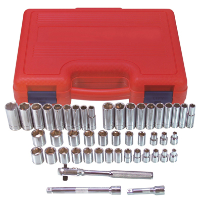 Socket Set 3/8drive 47 Piece 6 Point Socket Set 3/8drive 47 Piece 6 Point
