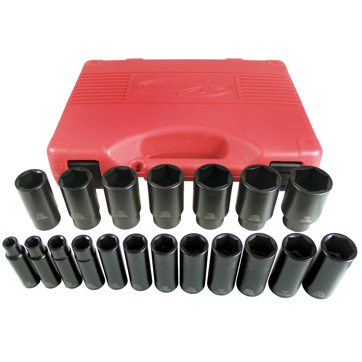19-Piece 1/2,  Drive Deep Impact Socket Set 19-Piece 1/2,  Drive Deep Impact Socket Set